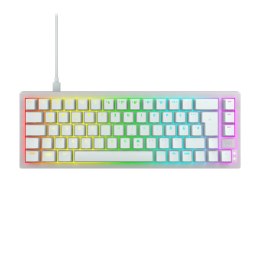 Klawiatura CHERRY XTRFY TAS K5V2 Przewodowy DE-Layout weiĽ MX Czerwony Cherry