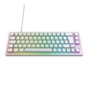 Klawiatura CHERRY XTRFY TAS K5V2 Przewodowy DE-Layout weiĽ MX Czerwony Cherry