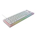 Klawiatura CHERRY XTRFY TAS K5V2 Przewodowy DE-Layout weiĽ MX Czerwony Cherry