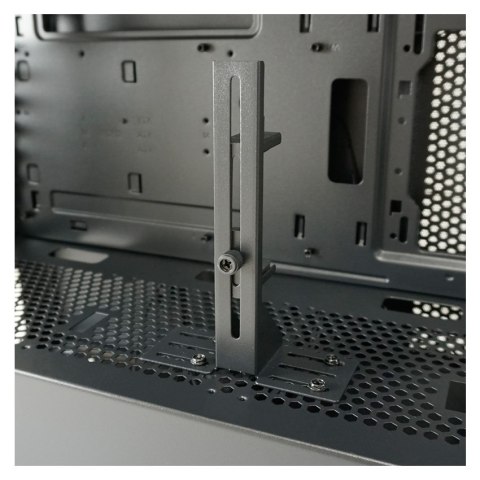 LC-Power Gaming 804B - Midi Tower - obudowa PC - ATX - micro ATX - Mini-ITX - Metal - Plastik - Szkło hartowane - 16 cm PowerColor