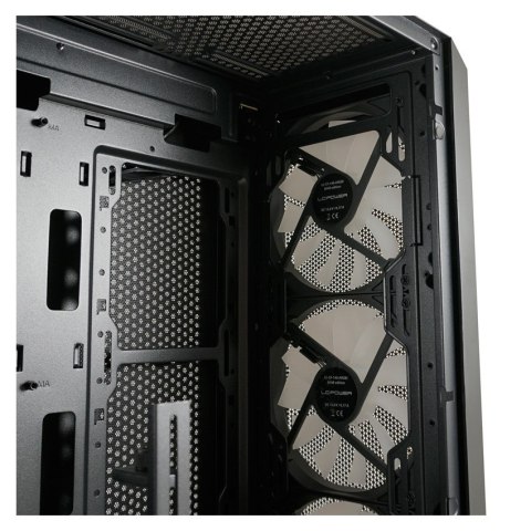 LC-Power Gaming 804B - Midi Tower - obudowa PC - ATX - micro ATX - Mini-ITX - Metal - Plastik - Szkło hartowane - 16 cm PowerColor