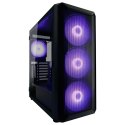 LC-Power Gaming 804B - Midi Tower - obudowa PC - ATX - micro ATX - Mini-ITX - Metal - Plastik - Szkło hartowane - 16 cm PowerColor