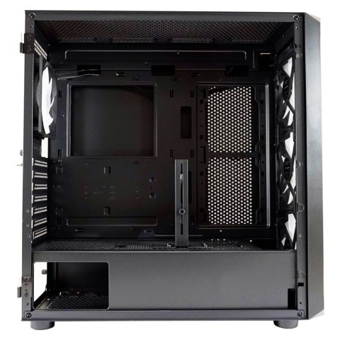 LC-Power Gaming 804B - Midi Tower - obudowa PC - ATX - micro ATX - Mini-ITX - Metal - Plastik - Szkło hartowane - 16 cm PowerColor