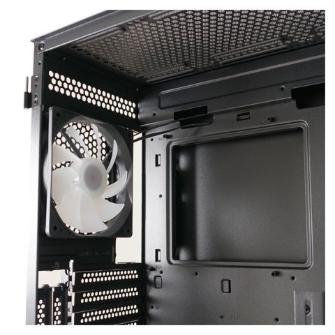 LC-Power Gaming 804B - Midi Tower - obudowa PC - ATX - micro ATX - Mini-ITX - Metal - Plastik - Szkło hartowane - 16 cm PowerColor
