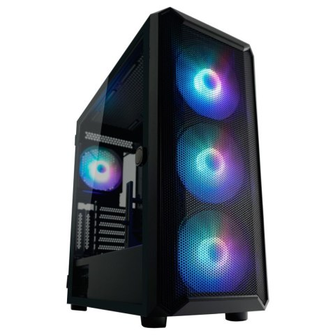 LC-Power Gaming 804B - Midi Tower - obudowa PC - ATX - micro ATX - Mini-ITX - Metal - Plastik - Szkło hartowane - 16 cm PowerColor