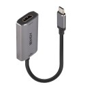 Lindy 43327 adapter kablowy 0,11 m USB Type-C HDMI Czarny, Szary LINDY
