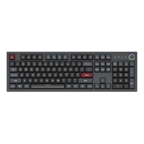 Montech MKey klawiatura Gaming USB Ciemny Szary Montech