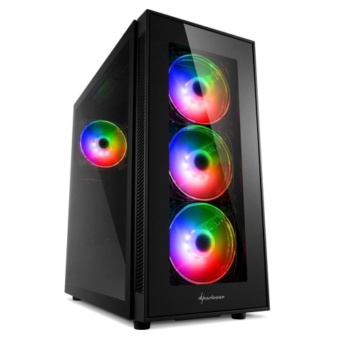 Sharkoon TG5 Pro RGB Midi Tower Czarny Sharkoon