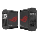 ASUS ROG Rapture GT6 (B-2-PK) Tri-band (2.4 GHz/5 GHz/5 GHz) Wi-Fi 6 (802.11ax) Czarny 4 Wewnętrzne ASUS