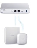 D-Link DAP-2682 Nuclias Connect Wireless AC2300 Wave 2 Dwuzakresowy punkt dostępowy PoE - 2,4 GHz - 5 GHz - 1700 Mbit/s - 64-bit D-Link