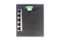 Industrial Gigabit Ethernet Flat Switch5-port, DIN rail, extended temp. range DIGITUS