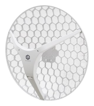 Router MIKROTIK RouterBOARD LHG-5axD-XL + L3 (800MHz; 256MB RAM, 1xGLAN, 1x 5GHz 802.11ax; 27dBi antena) outdoor MikroTik