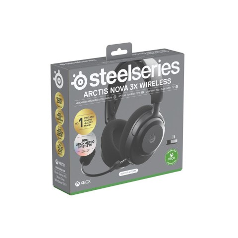 Słuchawki Steelseries Arctis Nova 3X Wireless for Xbox, czarne SteelSeries