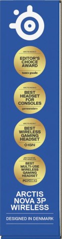 Słuchawki Steelseries Arctis Nova 3P Wireless for Playstation, Black SteelSeries