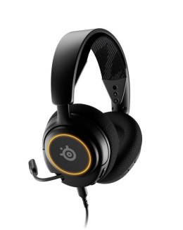 Steelseries Arctis Nova 3 Zestaw słuchawkowy Przewodowa Opaska na głowę Gaming USB Type-C Czarny SteelSeries