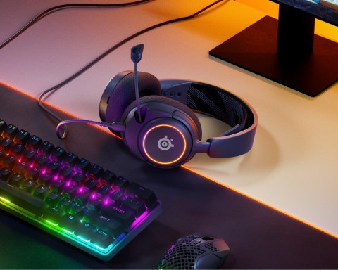 Steelseries Arctis Nova 3 Zestaw słuchawkowy Przewodowa Opaska na głowę Gaming USB Type-C Czarny SteelSeries