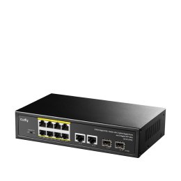 Switch CUDY GS1010PS2 8-GbE PoE z 2 portami CUDY