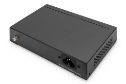 Switch niezarządzalny 4x Gigabit Ethernet, PoE af/at 60W, 1 port uplink, desktop DIGITUS