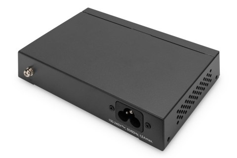 Switch niezarządzalny 4x Gigabit Ethernet, PoE af/at 60W, 1 port uplink, desktop DIGITUS