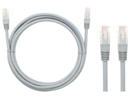 Przyłącze patchcord utp 7,5m szary Blow