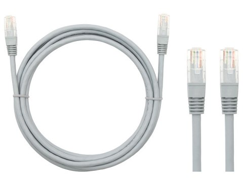 Przyłącze patchcord utp 7,5m szary Blow