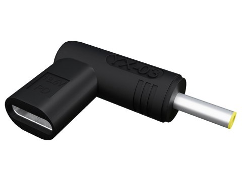 Adapter usb gniazdo usb-c-wtyk dc1,7/4,0 Blow