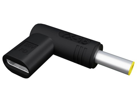 Adapter usb gniazdo usb-c-wtyk dc3,0/5,5 Blow