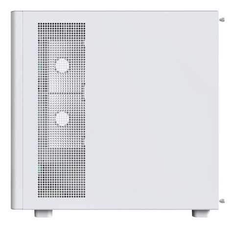Drewniana obudowa PC Montech XR, Midi-Tower, ATX, ARGB, Szkło hartowane - biała Montech