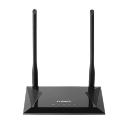 Edimax N300 router bezprzewodowy Fast Ethernet Jedna częstotliwości (2,4 GHz) Czarny EDIMAX
