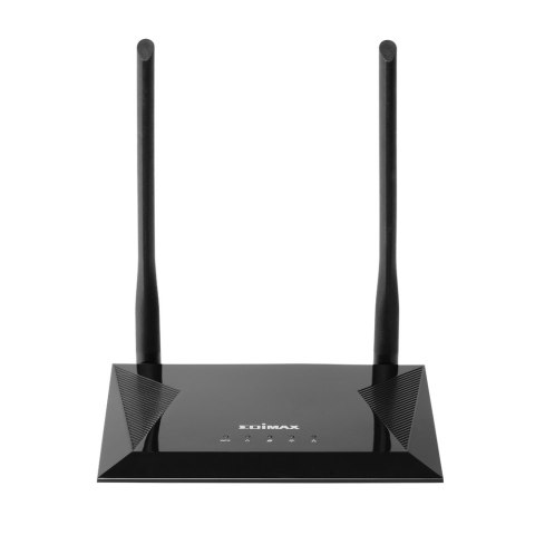 Edimax N300 router bezprzewodowy Fast Ethernet Jedna częstotliwości (2,4 GHz) Czarny EDIMAX