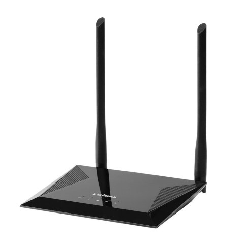 Edimax N300 router bezprzewodowy Fast Ethernet Jedna częstotliwości (2,4 GHz) Czarny EDIMAX