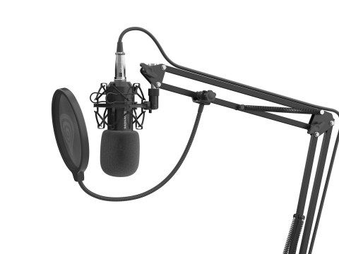 GENESIS Radium 300 XLR Czarny Mikrofon studyjny GENESIS