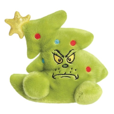 Grinch - Pluszowa maskotka Grinch w kształcie choinki świątecznej 13 cm z kolekcji Palm Pals Inny