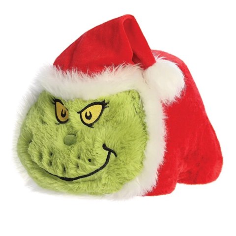 Grinch - Pluszowa maskotka / poduszka Grinch w stroju Świętego Mikołaja 25 cm z kolekcji Spudsters Inny
