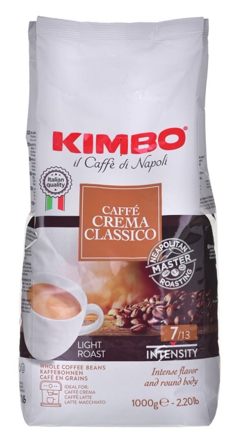 Kawa Kimbo Caffe Crema Classico 1 kg ziarnista KIMBO