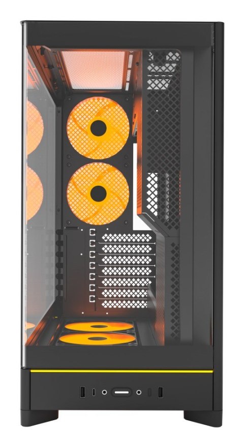 Obudowa PC Montech HS02 PRO, Midi-Tower, ATX, Szkło hartowane, ARGB Montech