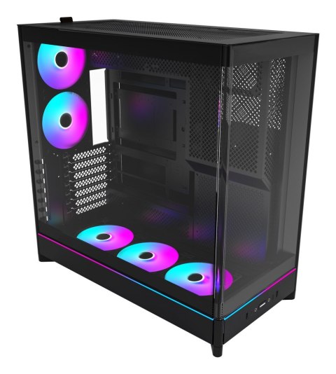 Obudowa PC Montech HS02 PRO, Midi-Tower, ATX, Szkło hartowane, ARGB Montech