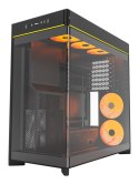 Obudowa PC Montech HS02 PRO, Midi-Tower, ATX, Szkło hartowane, ARGB Montech