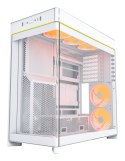 Obudowa PC Montech HS02 PRO, Midi-Tower, ATX, Szkło hartowane, ARGB - biała Montech