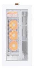 Obudowa PC Montech HS02 PRO, Midi-Tower, ATX, Szkło hartowane, ARGB - biała Montech