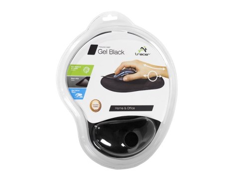 Podkładka pod mysz TRACER gel - czarna TRACER