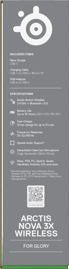 Słuchawki Steelseries Arctis Nova 3X Wireless for Xbox, Levander SteelSeries