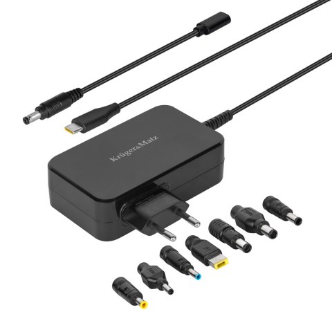 Zasilacz uniwersalny Kruger&Matz 90W z funkcją Power Delivery 7 końcówek Kruger&Matz