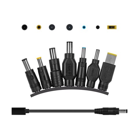 Zasilacz uniwersalny Kruger&Matz 90W z funkcją Power Delivery 7 końcówek Kruger&Matz