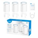 Cudy M1200 3-PACK siatkowy system wi-fi Dual-band (2.4 GHz/5 GHz) Wi-Fi 5 (802.11ac) Biały 1 Wewnętrzne CUDY