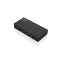 Lenovo Uniwersalna stacja dokująca ThinkPad USB-C UE Stacja dokująca Porty Ethernet LAN (RJ-45) 1 Ilość portów VGA (D-Sub) 1 Ilo Lenovo
