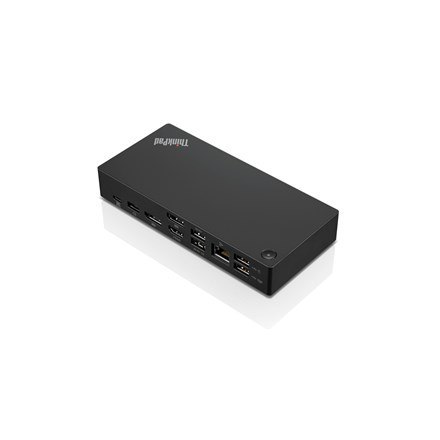 Lenovo Uniwersalna stacja dokująca ThinkPad USB-C UE Stacja dokująca Porty Ethernet LAN (RJ-45) 1 Ilość portów VGA (D-Sub) 1 Ilo Lenovo