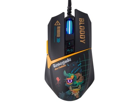 Mysz A4TECH BLOODY W63 Max RENEGADE Midnight USB Activated A4TECH