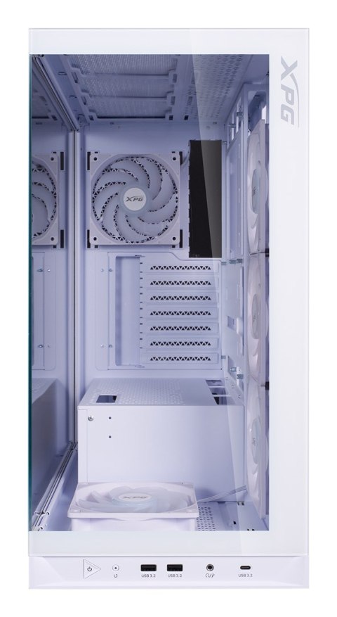 XPG Invader X BTF Midi Tower Biały XPG