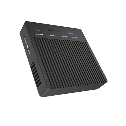 Raidsonic 4-kieszeniowy powielacz USB4 (klon 1:3) dla dysku SSD NVMe M.2 RAIDSONIC